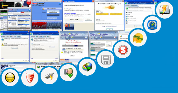 Software collection for Speed Connect Internet Accelerator Key