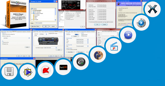 Software collection for Darkling Media Player Skin