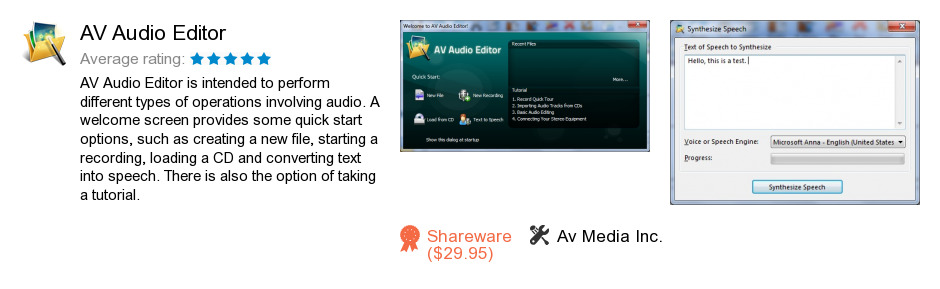 AV Audio Editor
