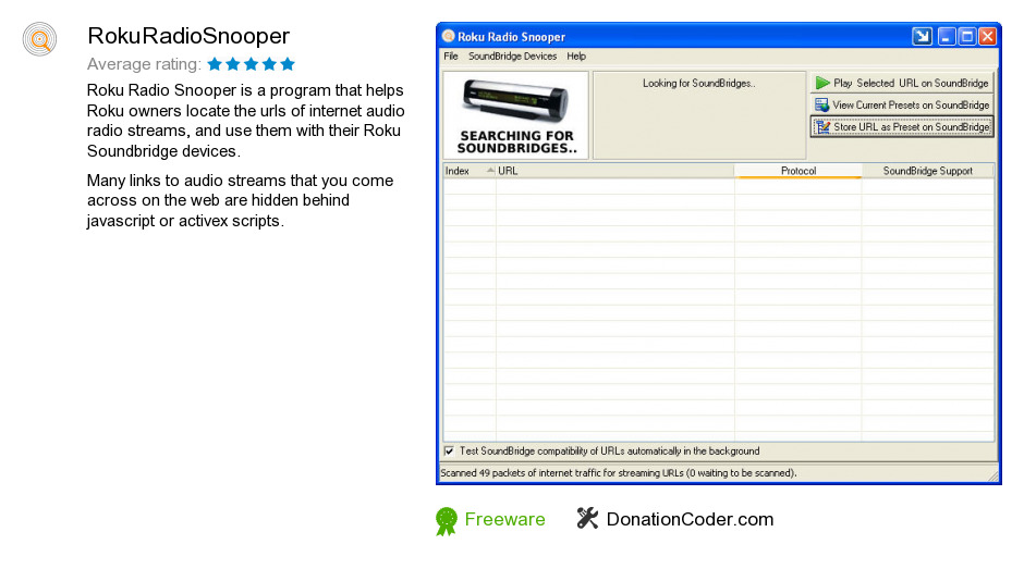 RokuRadioSnooper