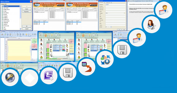 Software collection for Hair Salon Access Database Template