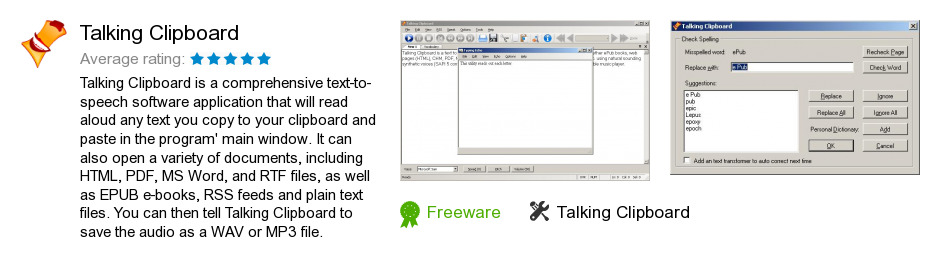 Talking Clipboard