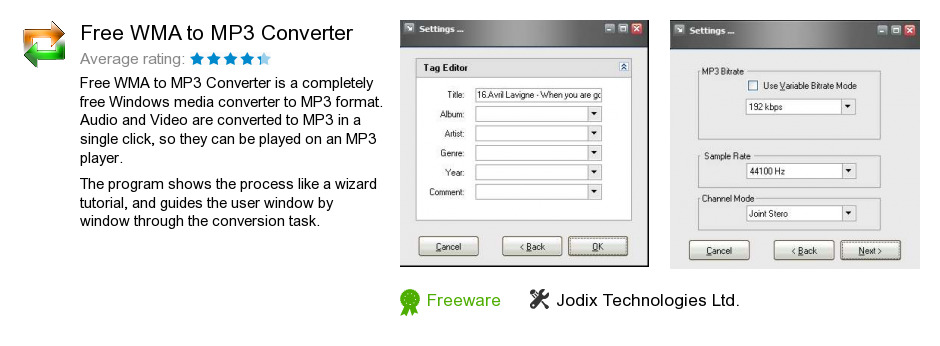 Free WMA to MP3 Converter