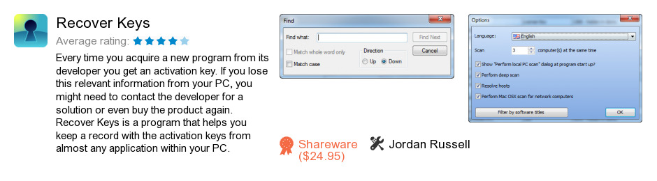 Recover Keys