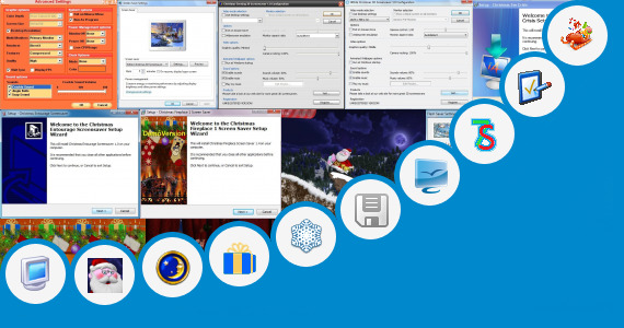 Software collection for Christmas Bbm Animated