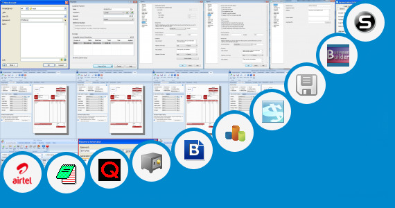 Software collection for Security Services Invoice Template