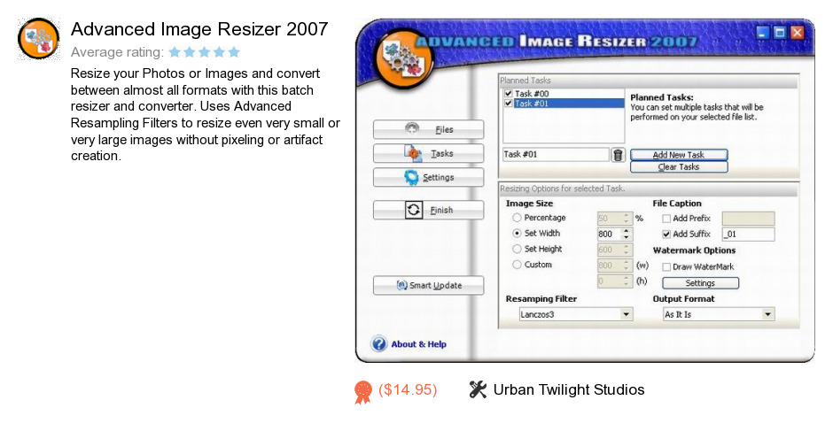 Advanced Image Resizer 2007