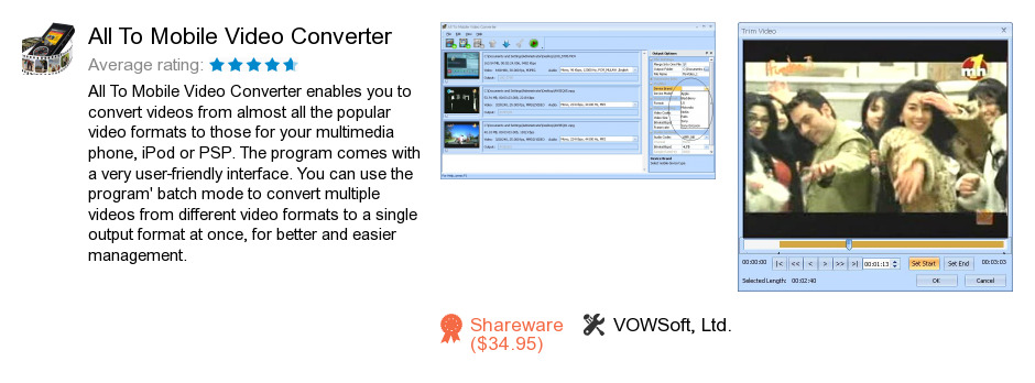 All To Mobile Video Converter