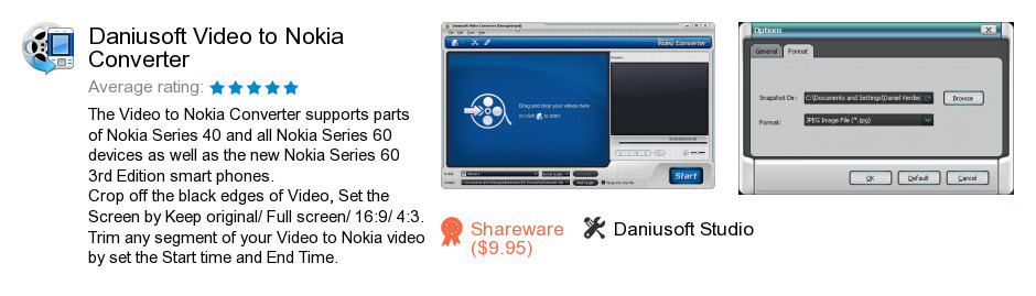 Daniusoft Video to Nokia Converter