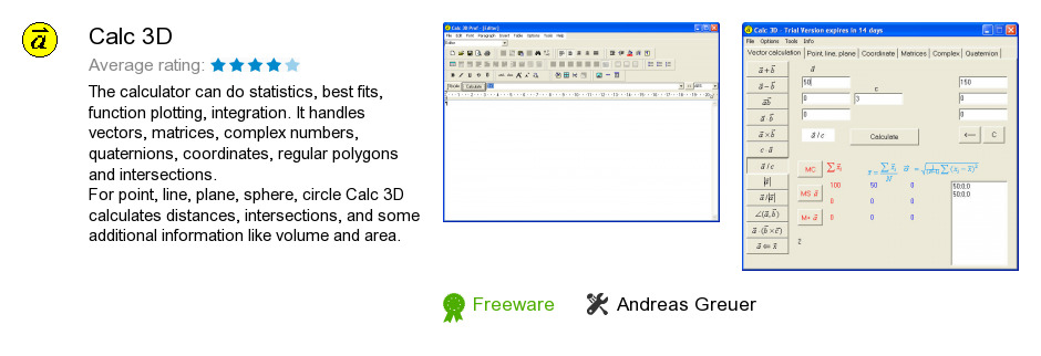 Calc 3D