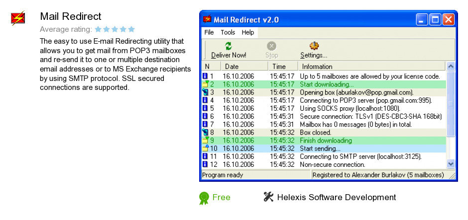 Mail Redirect