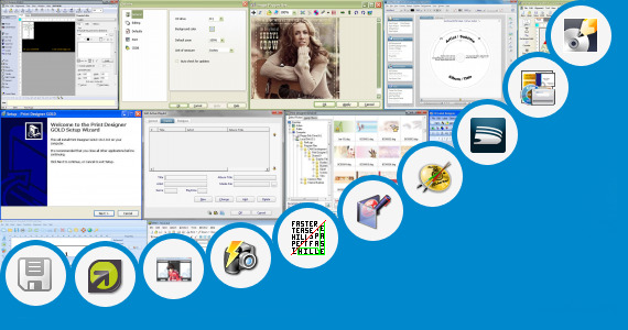 Software collection for Print Fit Label Printing Kit