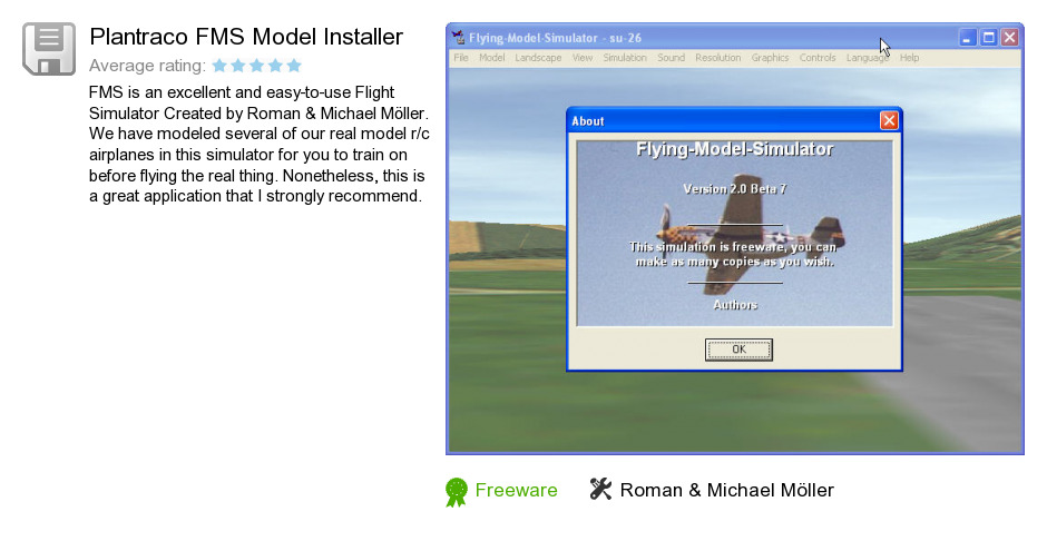 Plantraco FMS Model Installer
