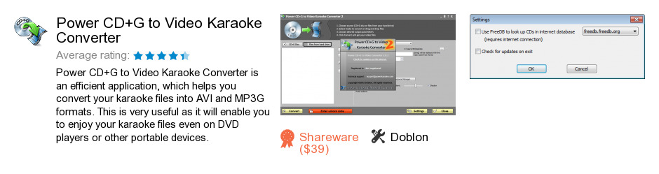 Power CD+G to Video Karaoke Converter