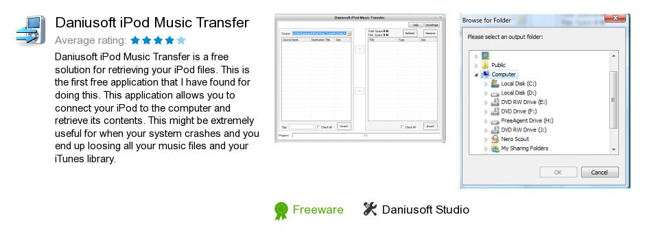 Daniusoft iPod Music Transfer