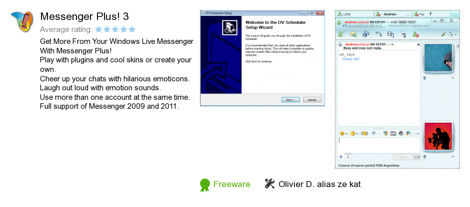 Messenger Plus! 3