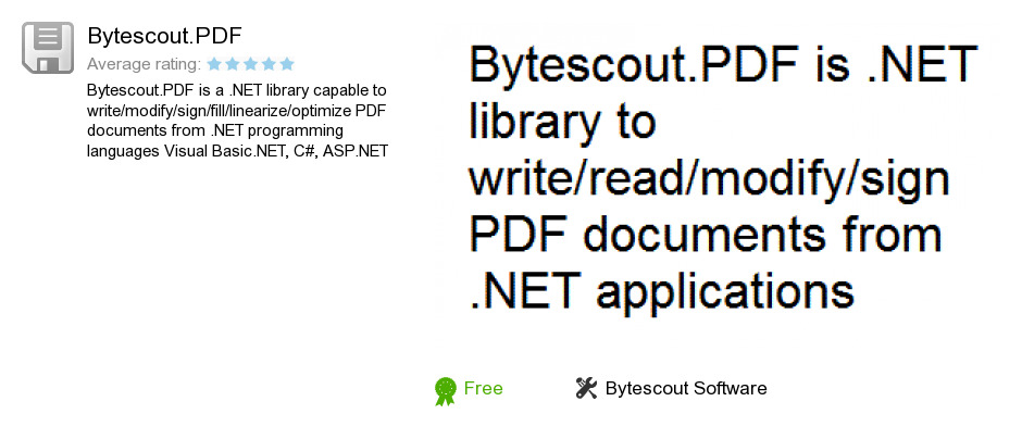 Bytescout.PDF