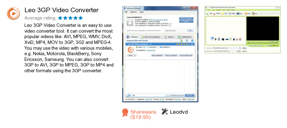 Leo 3GP Video Converter