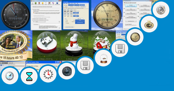 Software collection for Desktop Retirement Countdown Clock