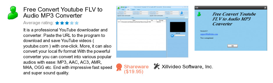 Free Convert Youtube FLV to Audio MP3 Converter