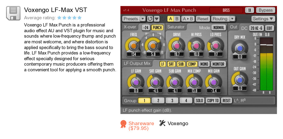 Voxengo LF-Max VST