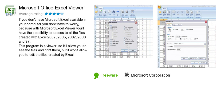 Microsoft Office Excel Viewer
