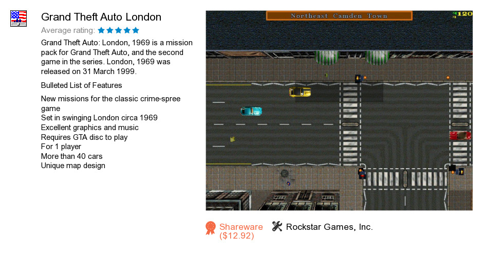 Grand Theft Auto London