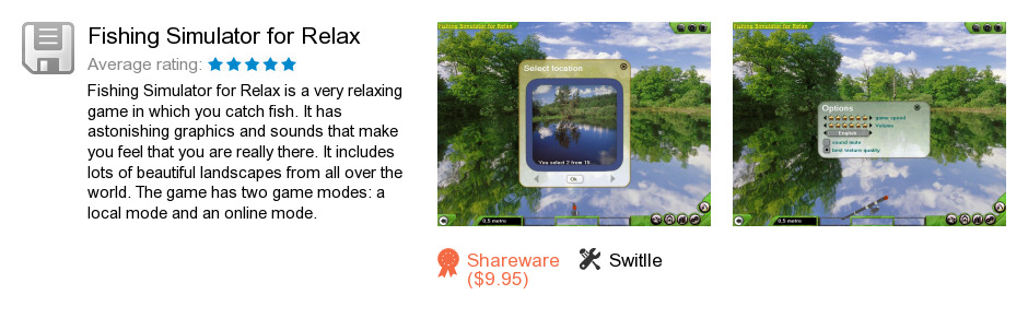 Fishing Simulator for Relax