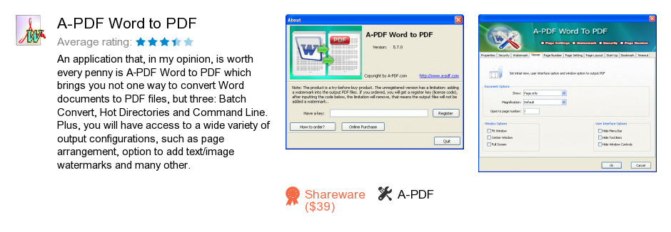 A-PDF Word to PDF