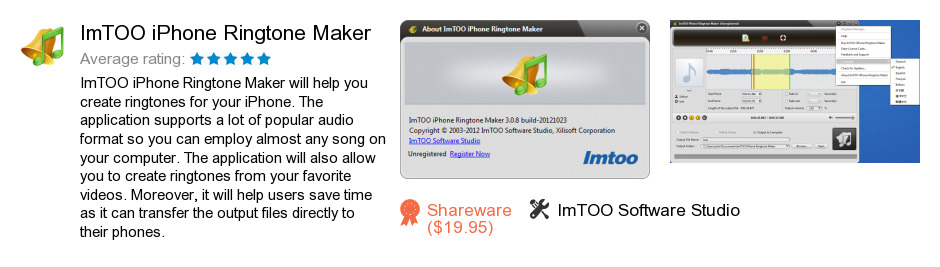 ImTOO iPhone Ringtone Maker