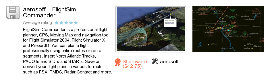 Aerosoft's - FlightSim Commander