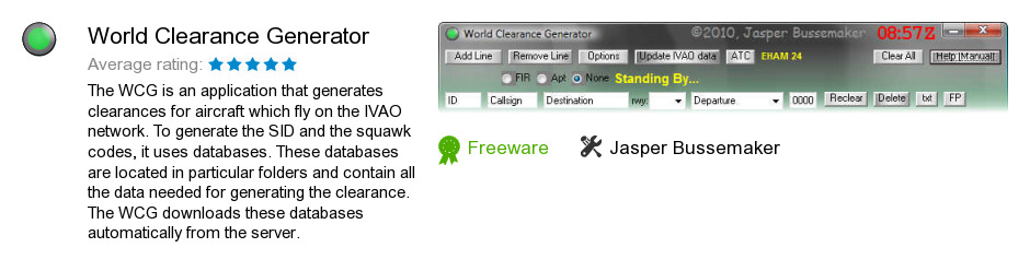 World Clearance Generator