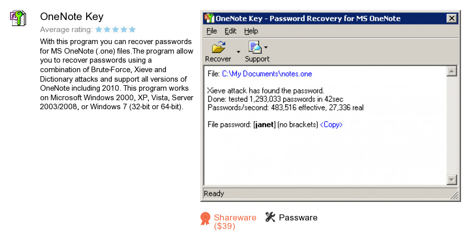 OneNote Key