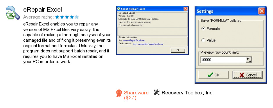 ERepair Excel