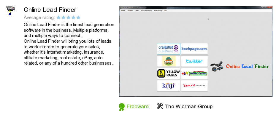 Online Lead Finder