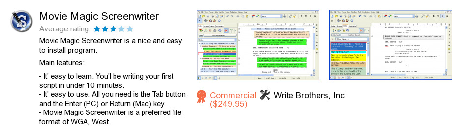 Movie Magic Screenwriter