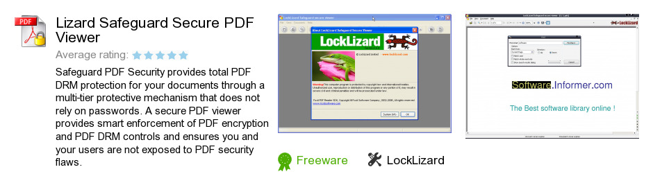 Lizard Safeguard Secure PDF Viewer