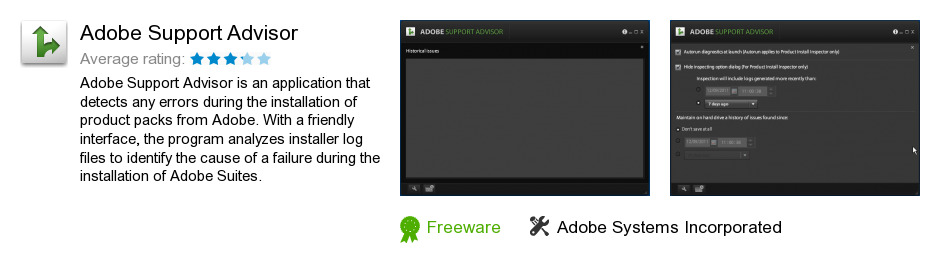 Adobe Support Advisor