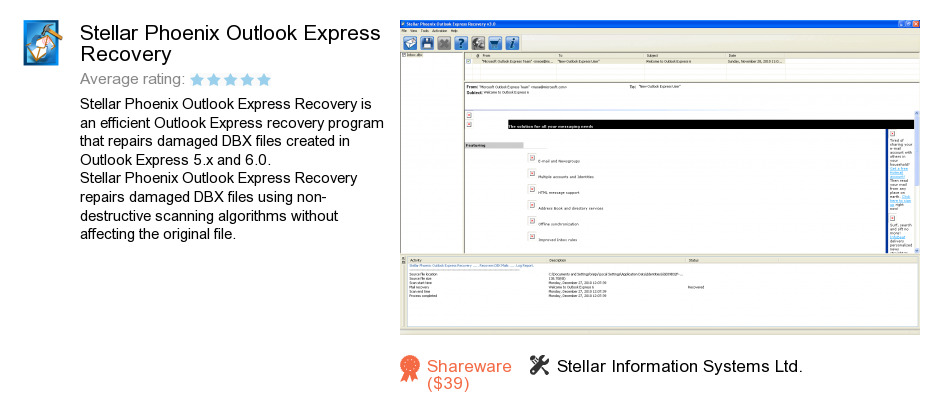Stellar Phoenix Outlook Express Recovery