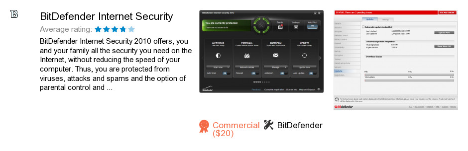 BitDefender Internet Security