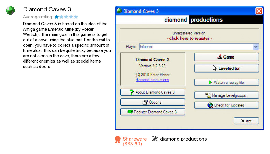Diamond Caves 3