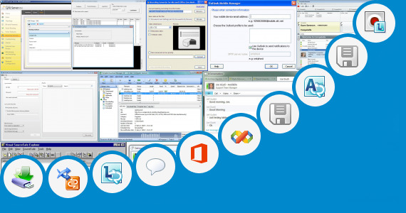 Software collection for Microsoft Lync Portable