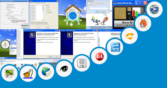Software collection for Toshiba Desktop Assistant