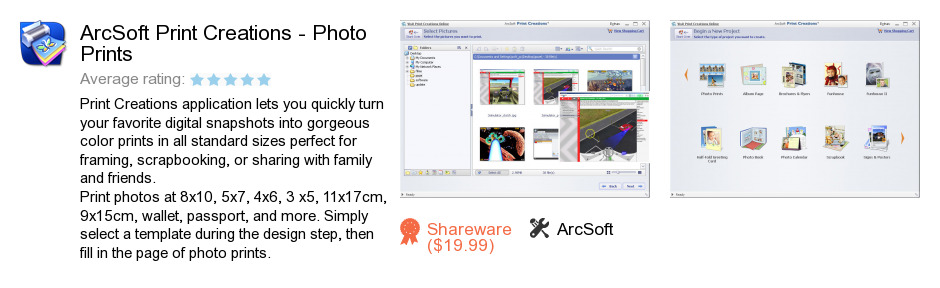 ArcSoft Print Creations - Photo Prints