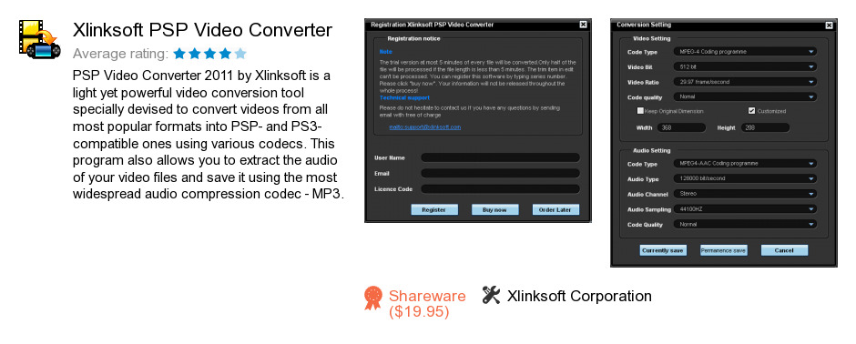 Xlinksoft PSP Video Converter