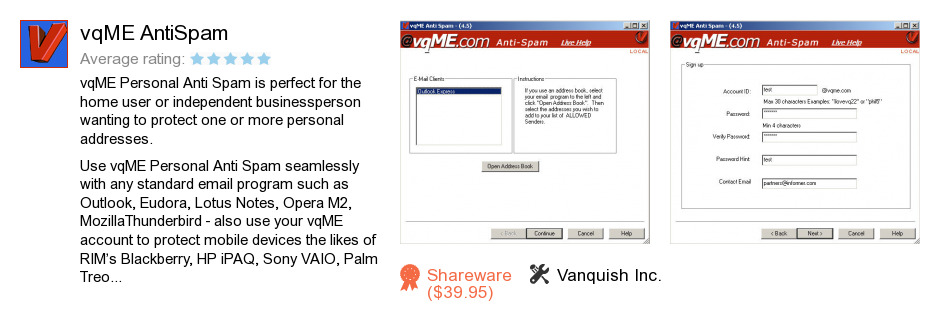 VqME AntiSpam