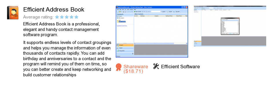 Efficient Address Book