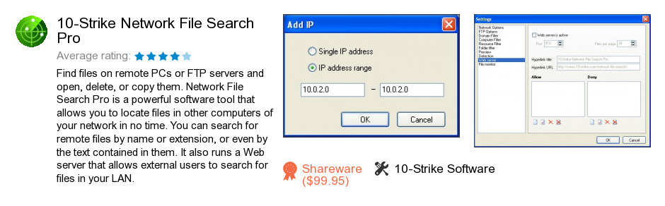 10-Strike Network File Search Pro