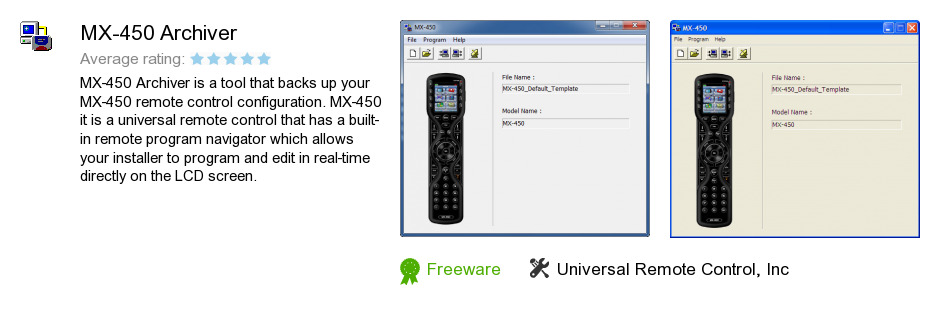 MX-450 Archiver