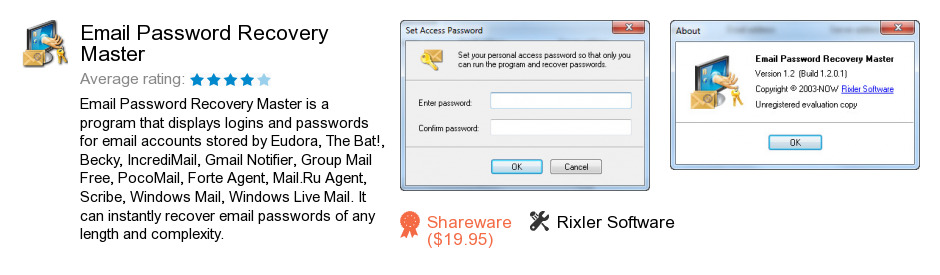 Email Password Recovery Master